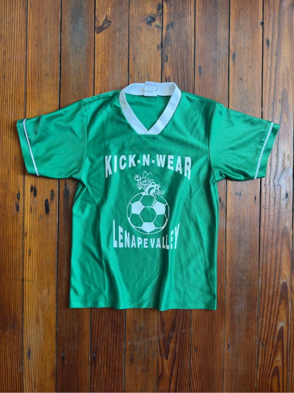 Vintage 00s High Fice Sportswear Lenape Valley green soccer jersey 4